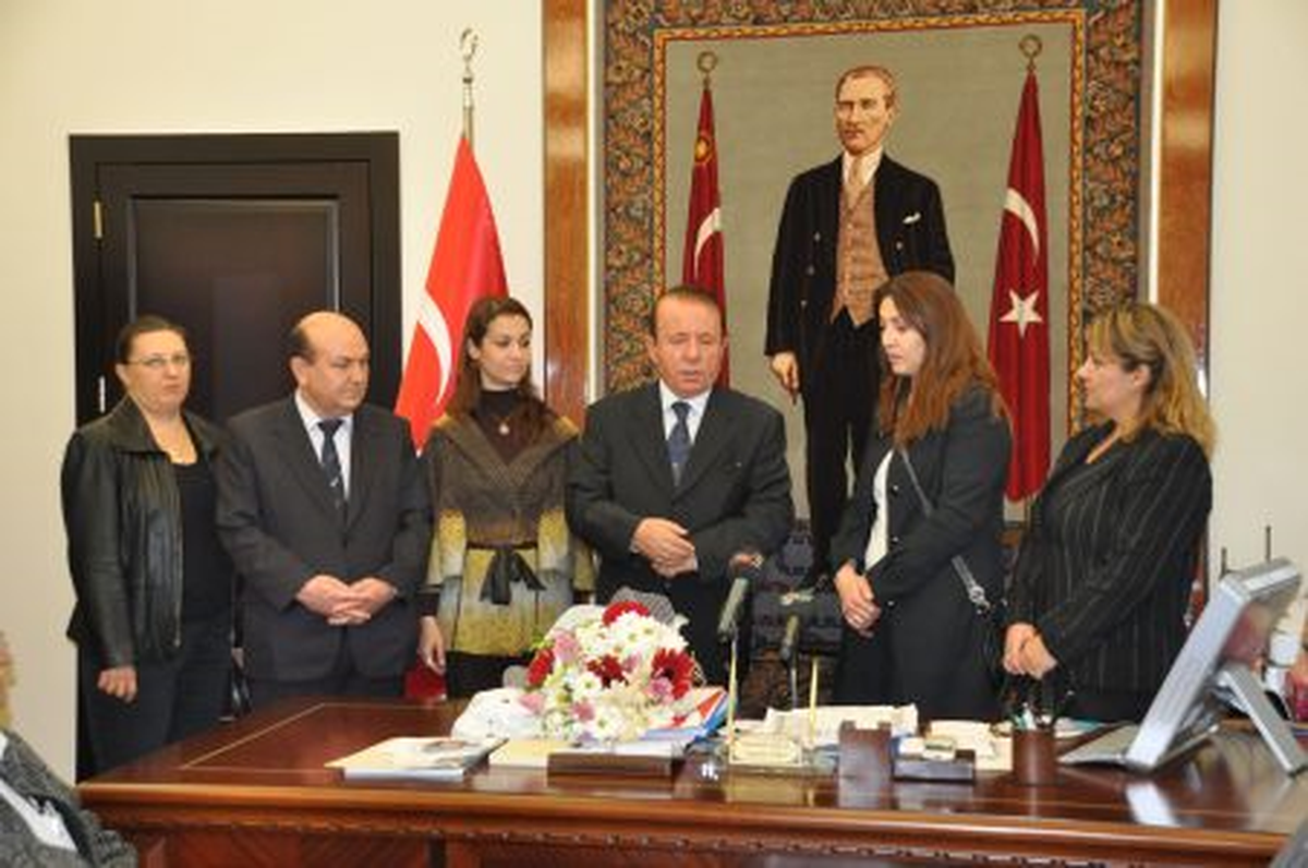 Ülkü Okul Aile Birliğinden Vali Oğuz\'a Ziyaret