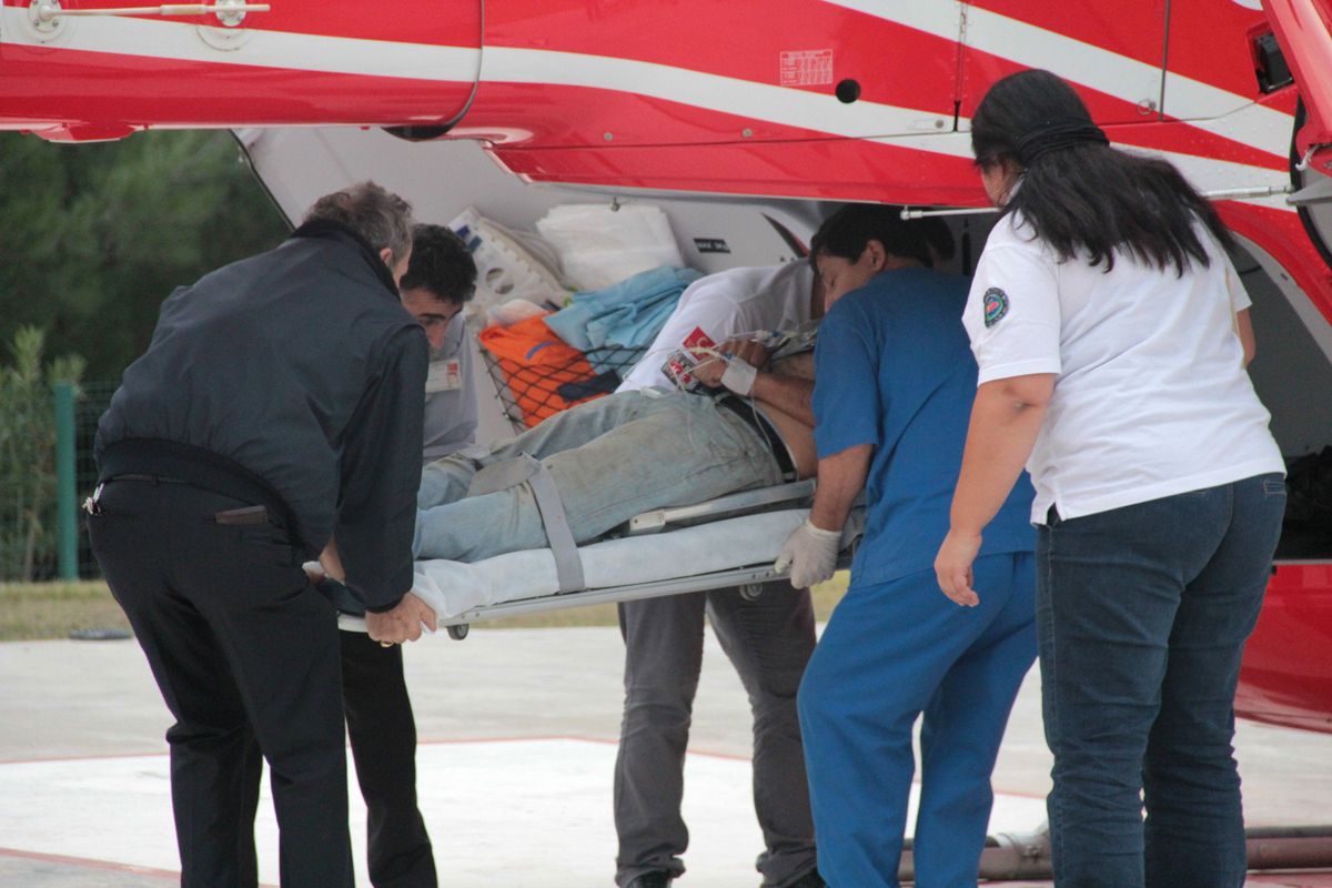Uludağ\'da Akıma Kapıldı, Helikopterle Kurtarıldı