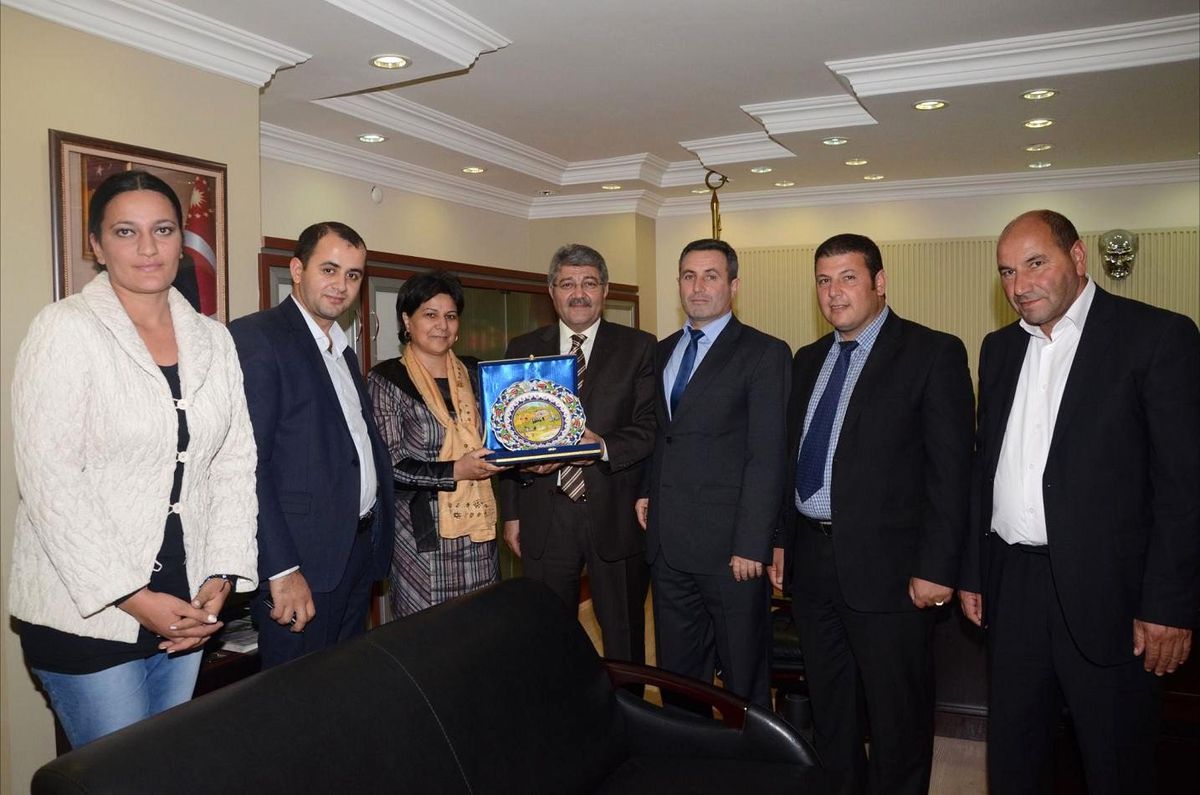 Azeri Başkanlardan Kırıkkale Belediyesi\'ne Ziyaret