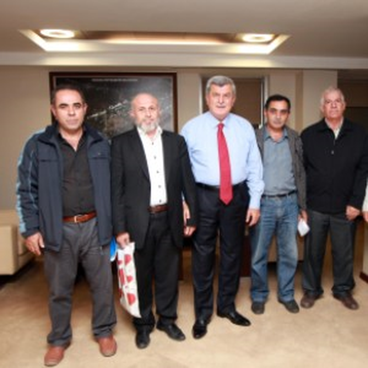 Başkan\'a Hurdacılardan Ziyaret