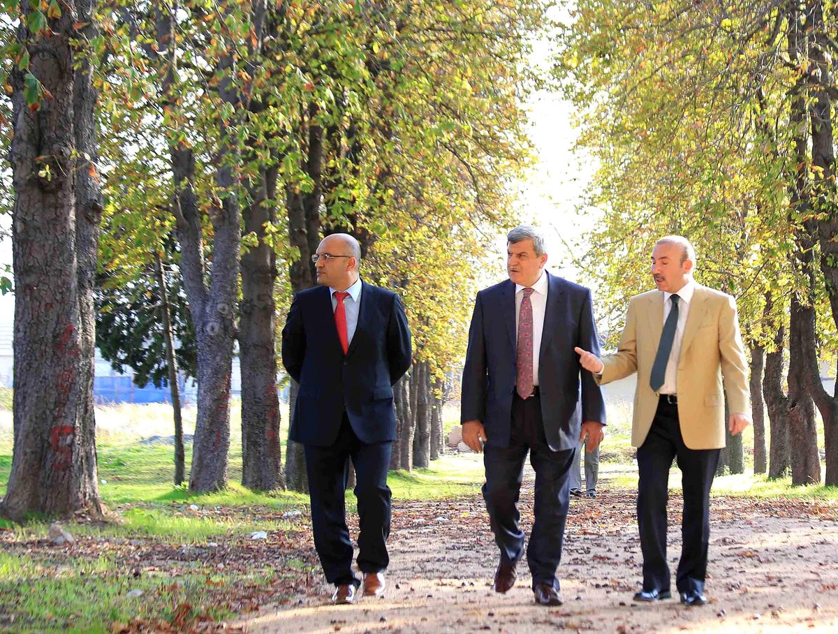 Başkanlar Arazide İncelemelerde Bulundu