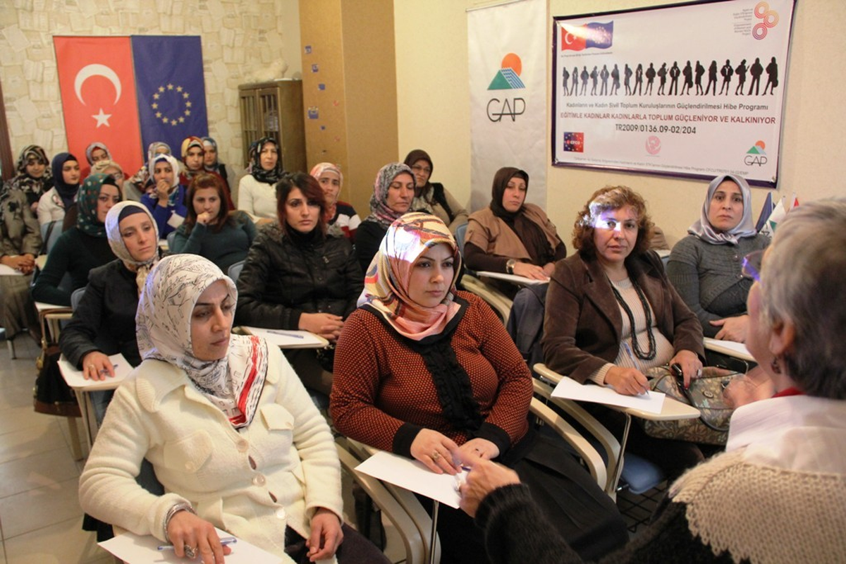 "Eğitimle Kadınlar, Kadınlarla Toplum Güçleniyor ve Kalkınıyor" Projesi