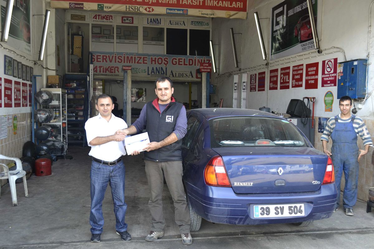 Gasitaly\'nin Türkiye Talihlisi Çerkezköy\'den