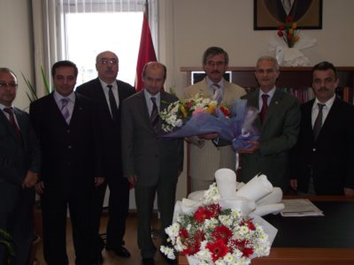 Baro Başkanı Zeynel Balkız\'a Hayırlı Olsun Ziyareti