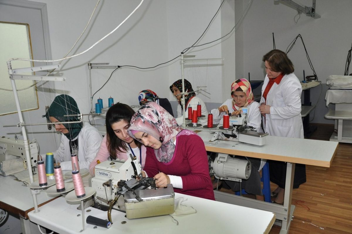 Fatsa\'da Tekstil Kursu