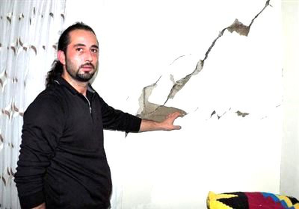 Heyelanda Zarar Gören Bina Boşaltıldı