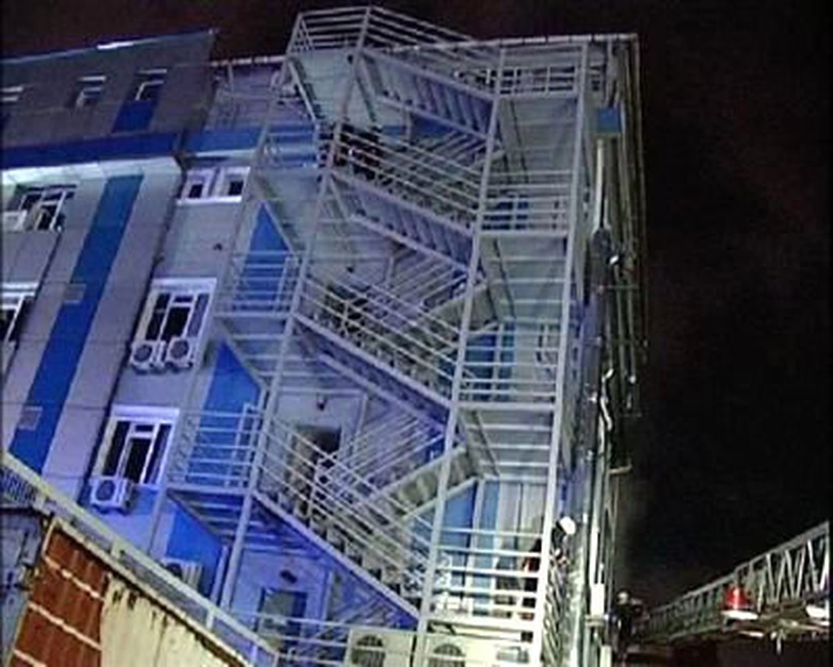Kartal\'da Hastane Yangını