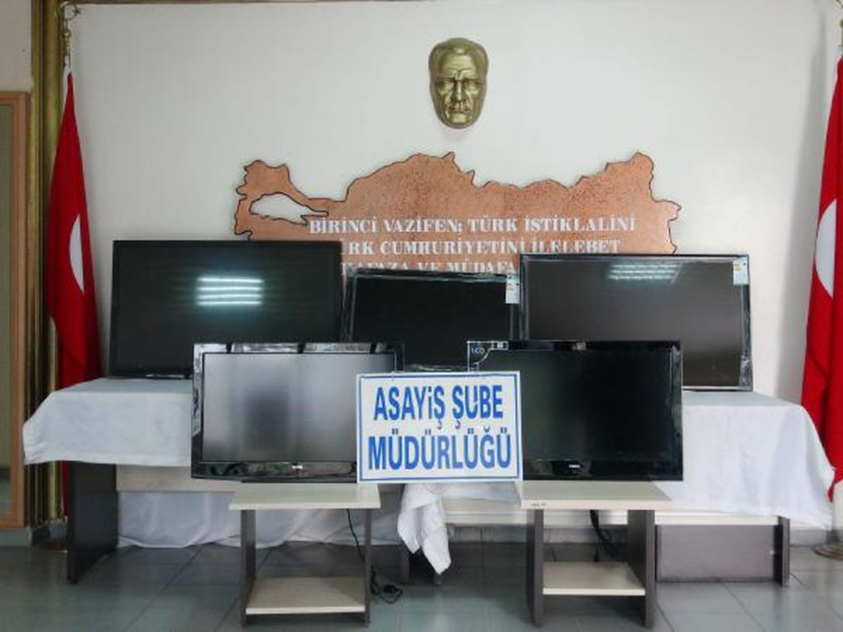 Lcd Televizyon Hırsızları Yakalandı