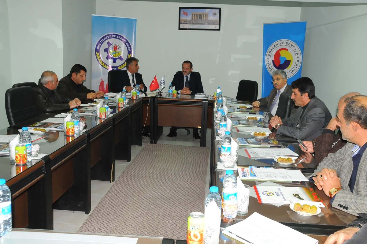 MŞÜ Rektörü İnanç\'tan TSO\'ya Ziyaret