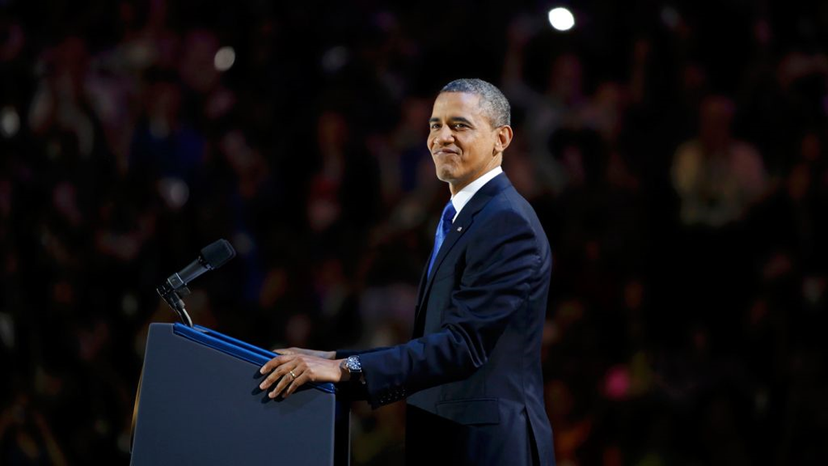 Obama\'nın İlk Konuşması "Mali Uçurum" Üzerine Oldu