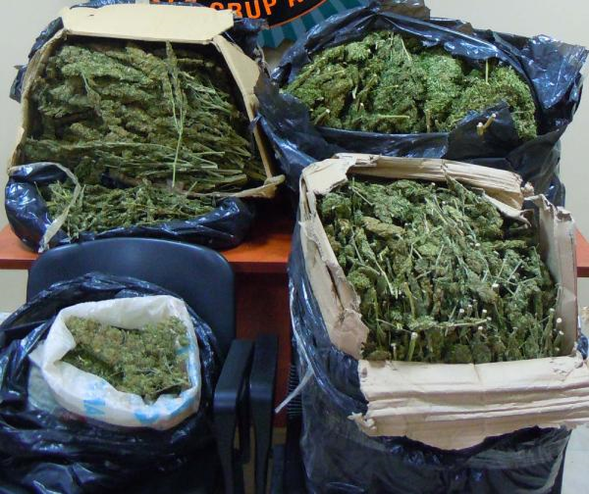Polis 33 Kilo Esrar Ele Geçirdi