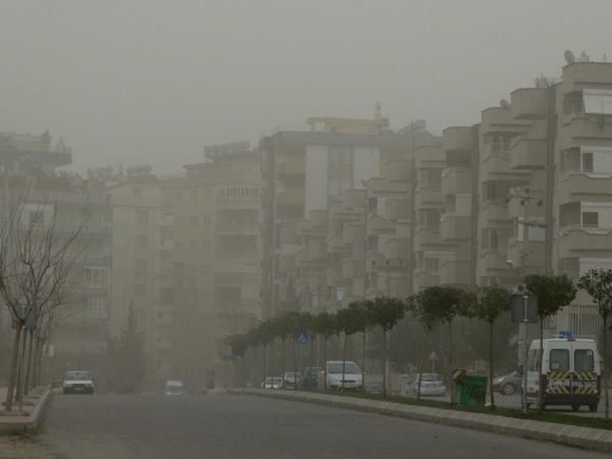 Şanlıurfa\'da Toz Bulutu