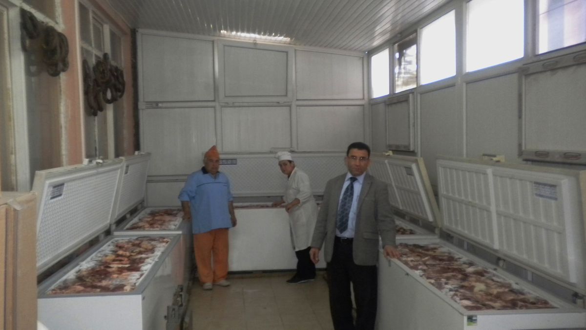 Sosyal Yardımlaşma ve Dayanışma Vakfı\'na 3 Bin 737 Kilo Et Bağışı