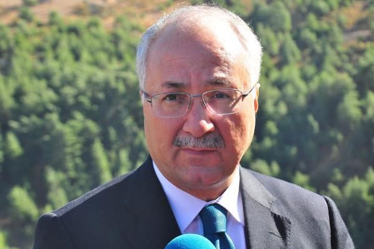 Spil Dağı Milli Parkı\'ndaki Orman Yangını