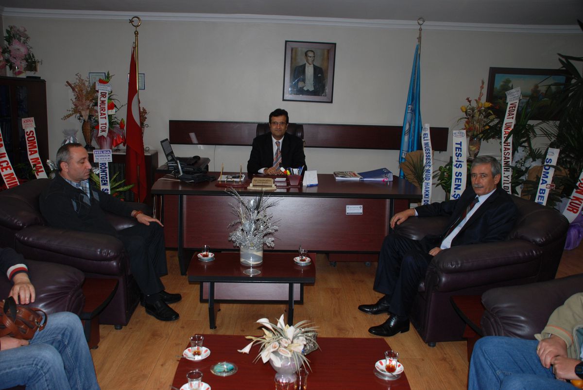 Tes-İş Sendikası\'ndan, Hastanenin Yeni Yönetimine Ziyaret