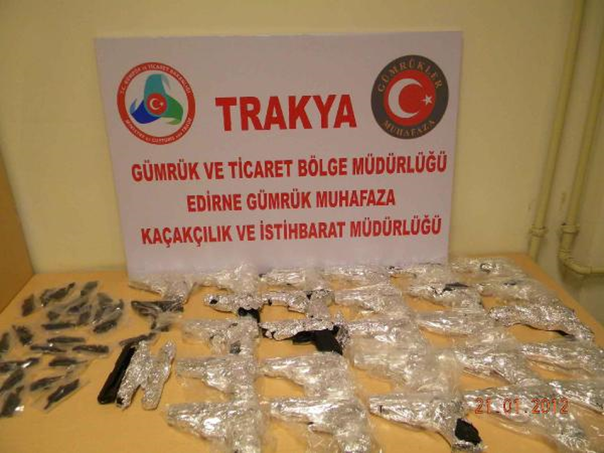 Tırdaki 53 Tabancaya 8 Yıl 9 Ay Hapis