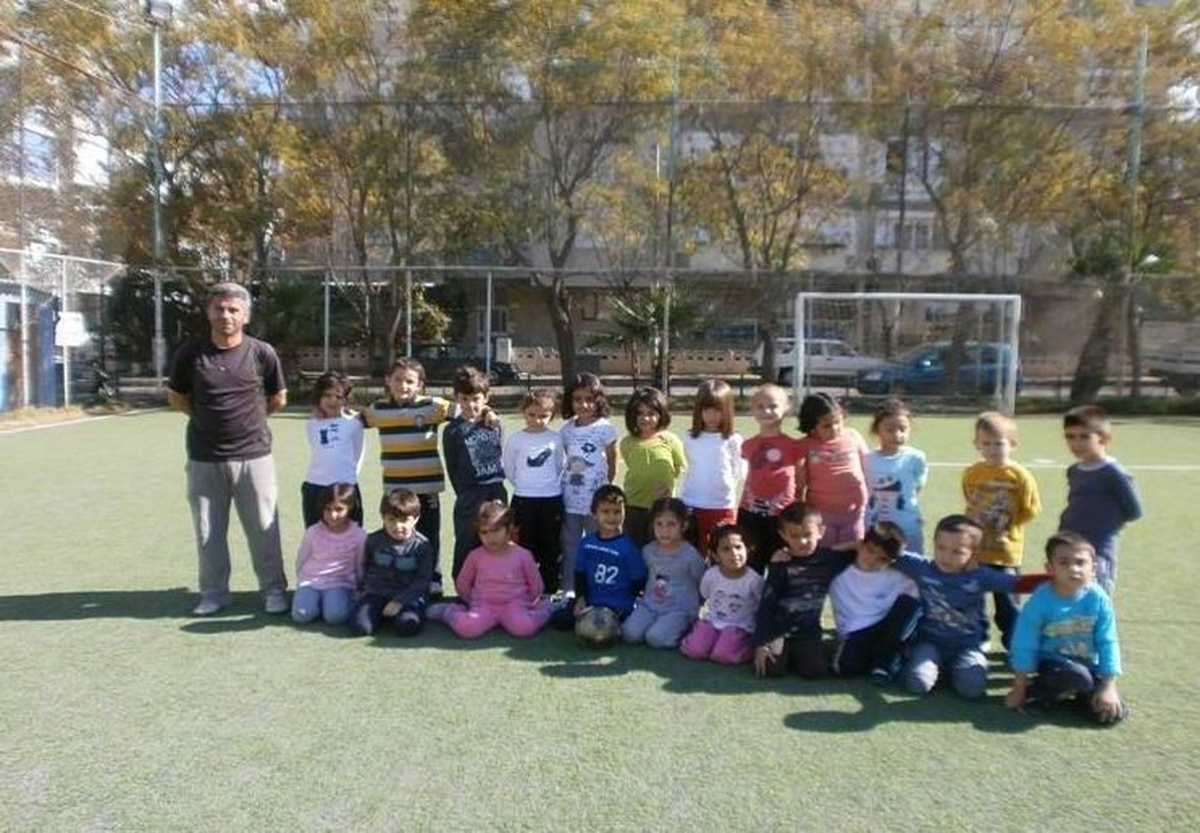 Anaokulu Öğrencileri Halı Saha Macı Yaptı