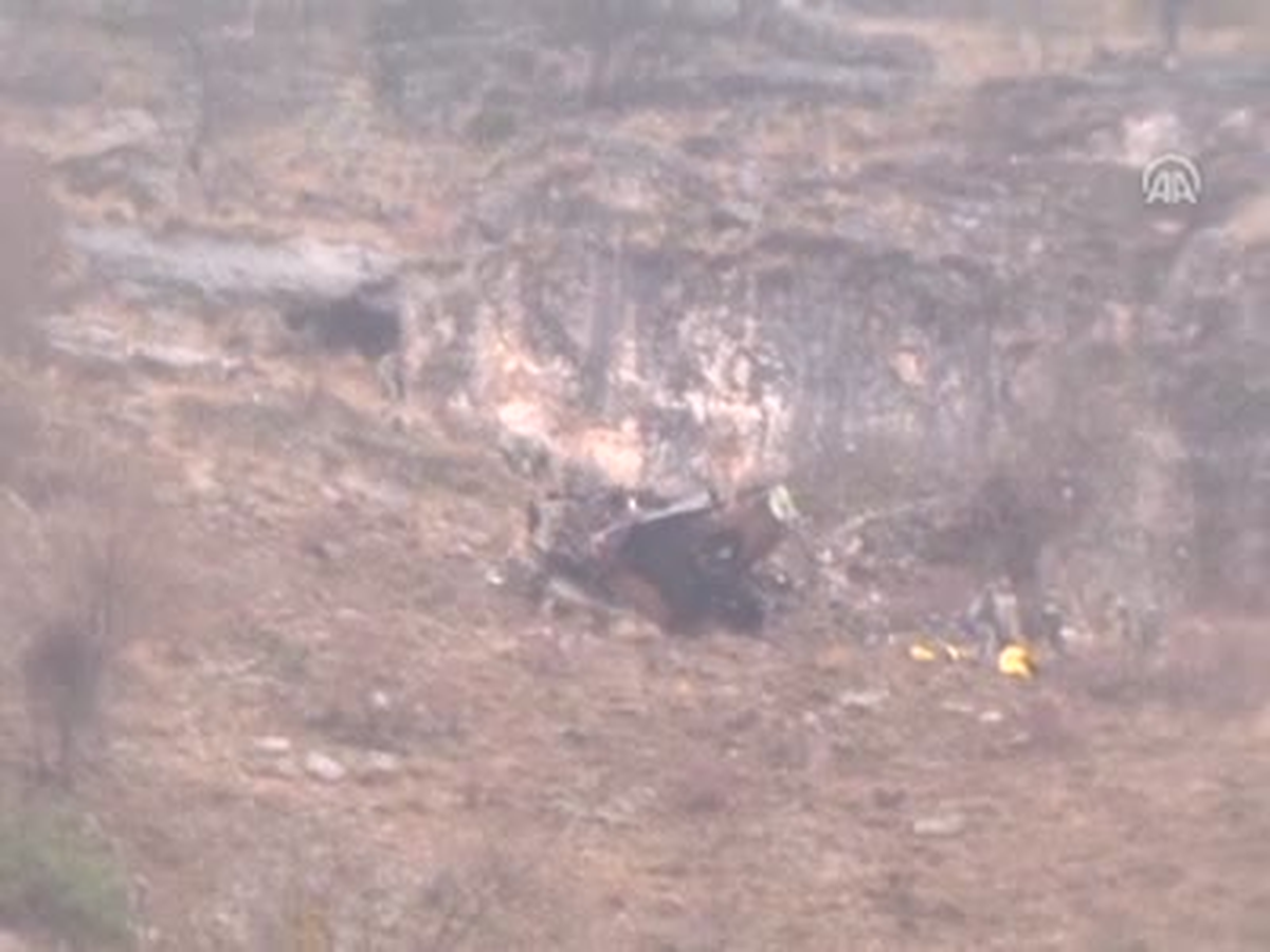 Askeri Helikopter Düştü: 17 Şehit