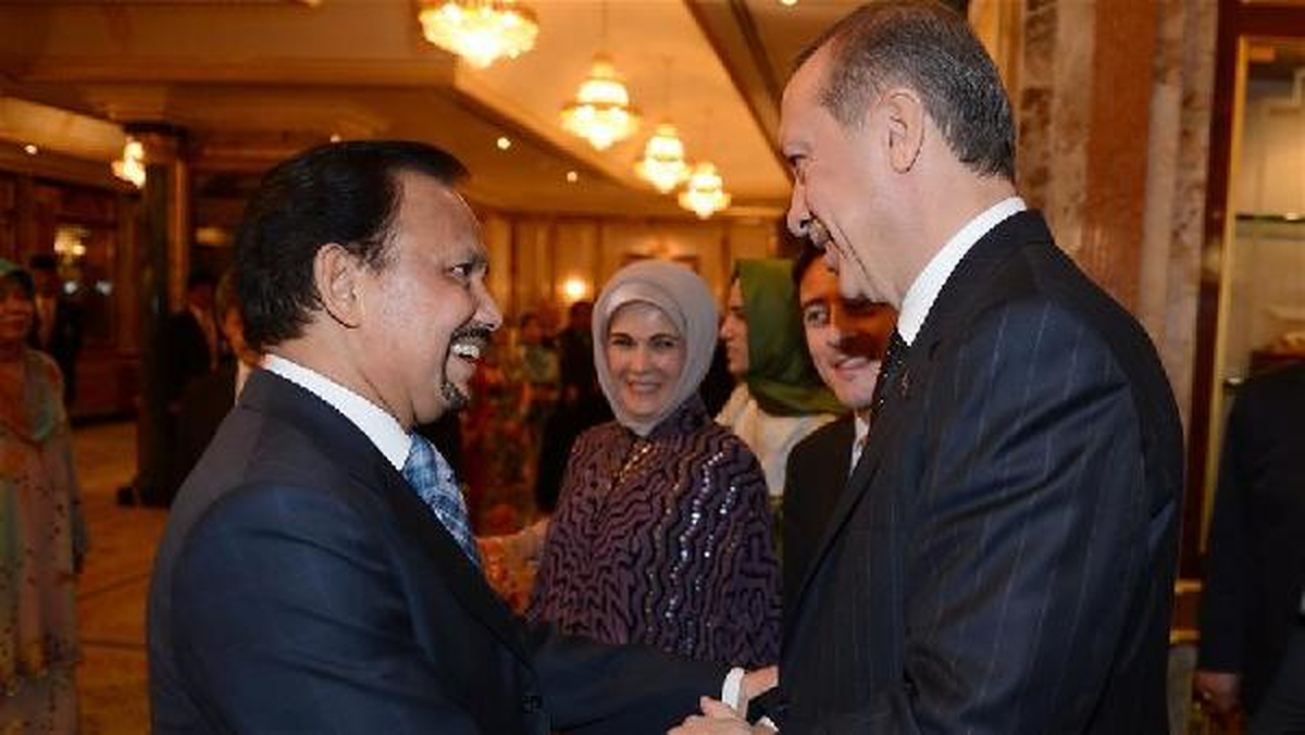 Başbakan Erdoğan, Brunei Sultanı Va\'dulah ile Görüştü