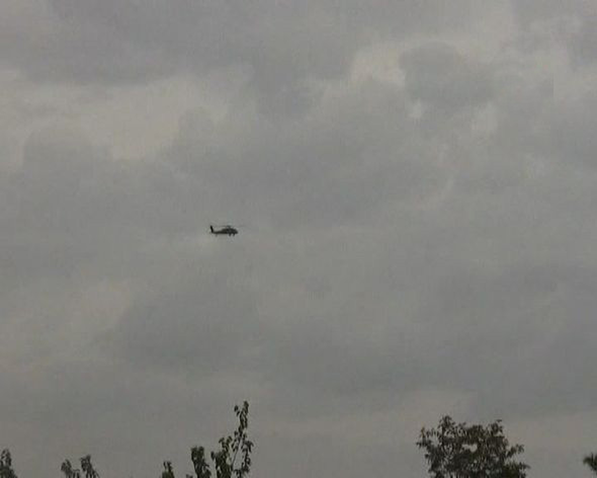 İirt\'te Askeri Helikopter Düştü