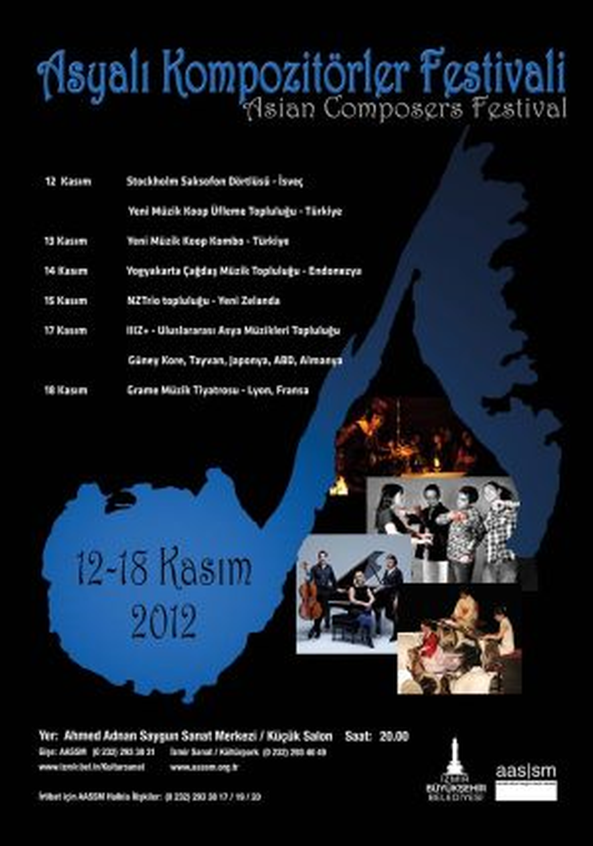 İzmirli Sanatseverler Asya Müziği ile Buluşuyor