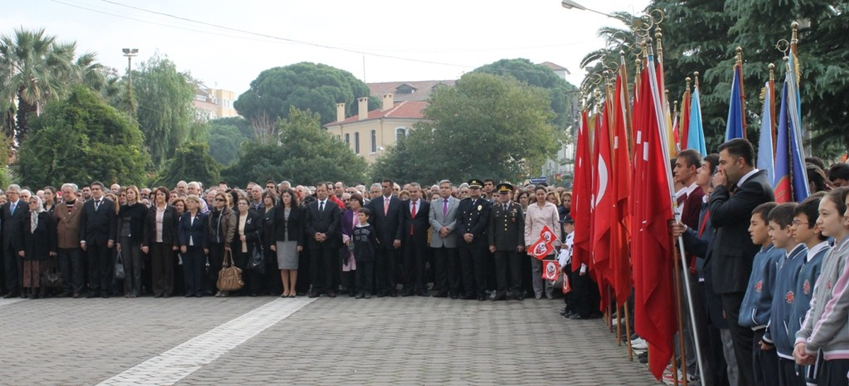 Ödemiş\'te 10 Kasım Törenleri