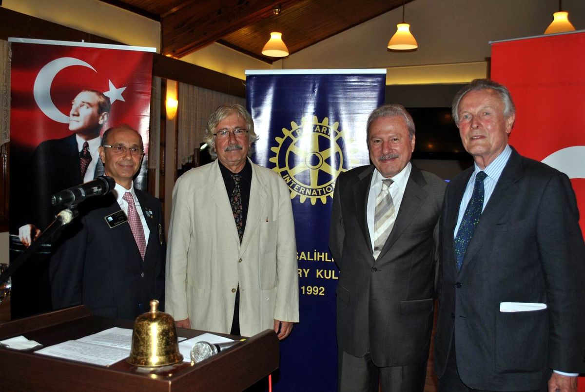 Okay ve Hahlweg, Rotary\'nin Konuğu Oldu