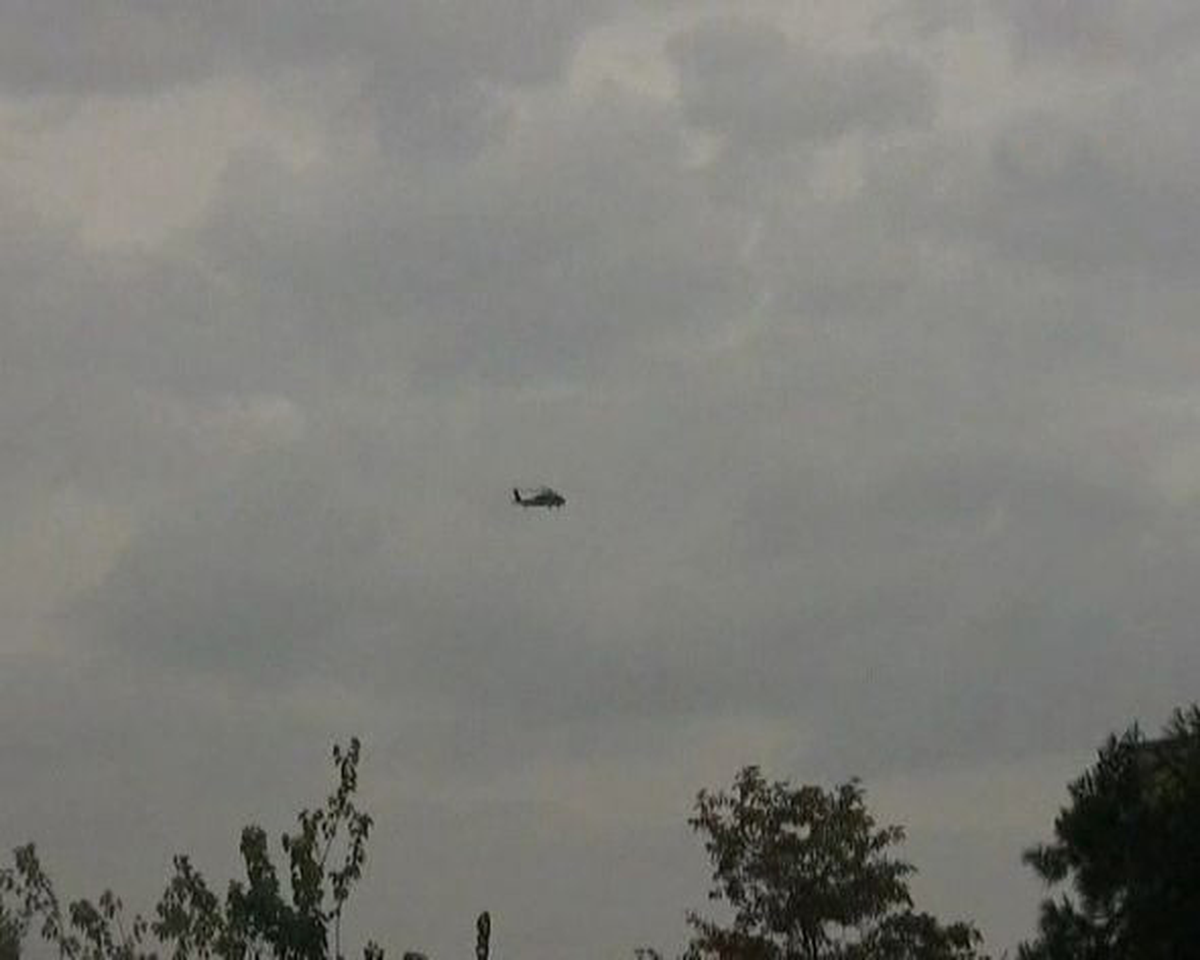 Siirt\'te Askeri Helikopterin Düşmesi