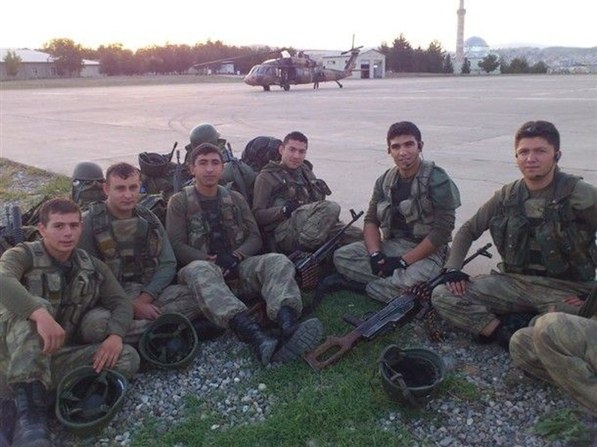 Siirt\'te Askeri Helikopterin Düşmesi