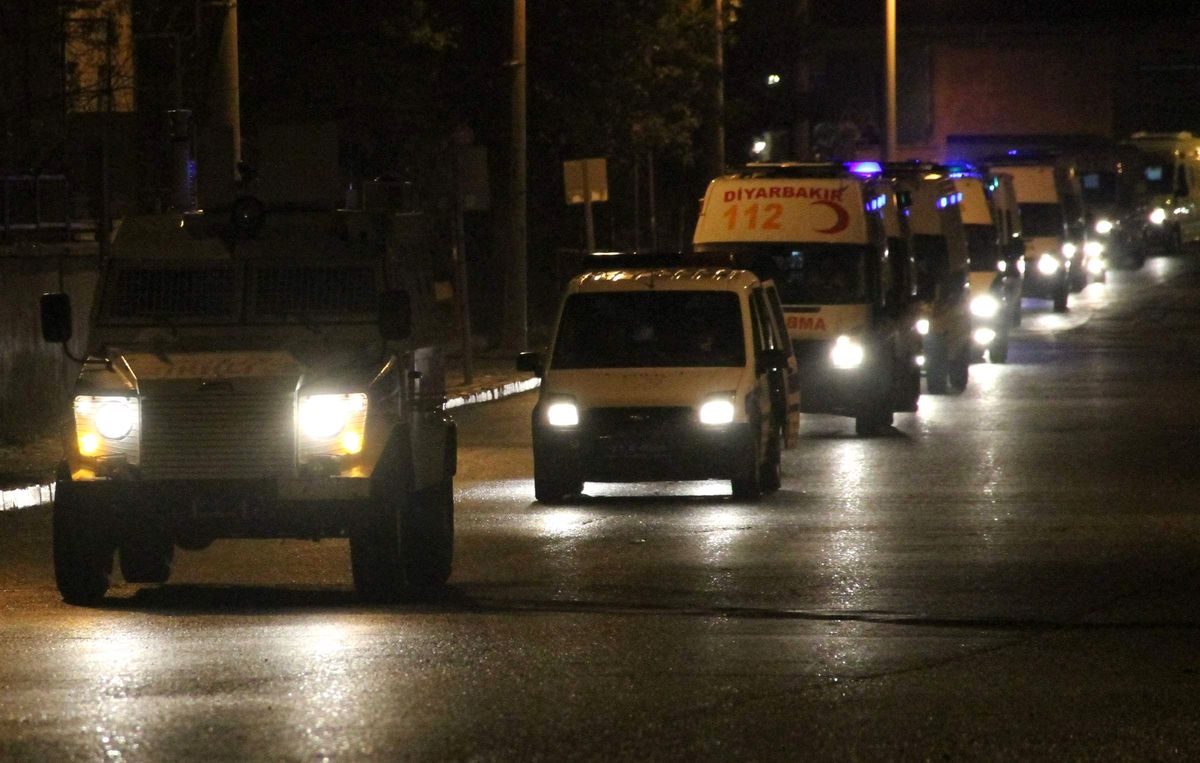 Siirt\'te Askeri Helikopterin Düşmesi