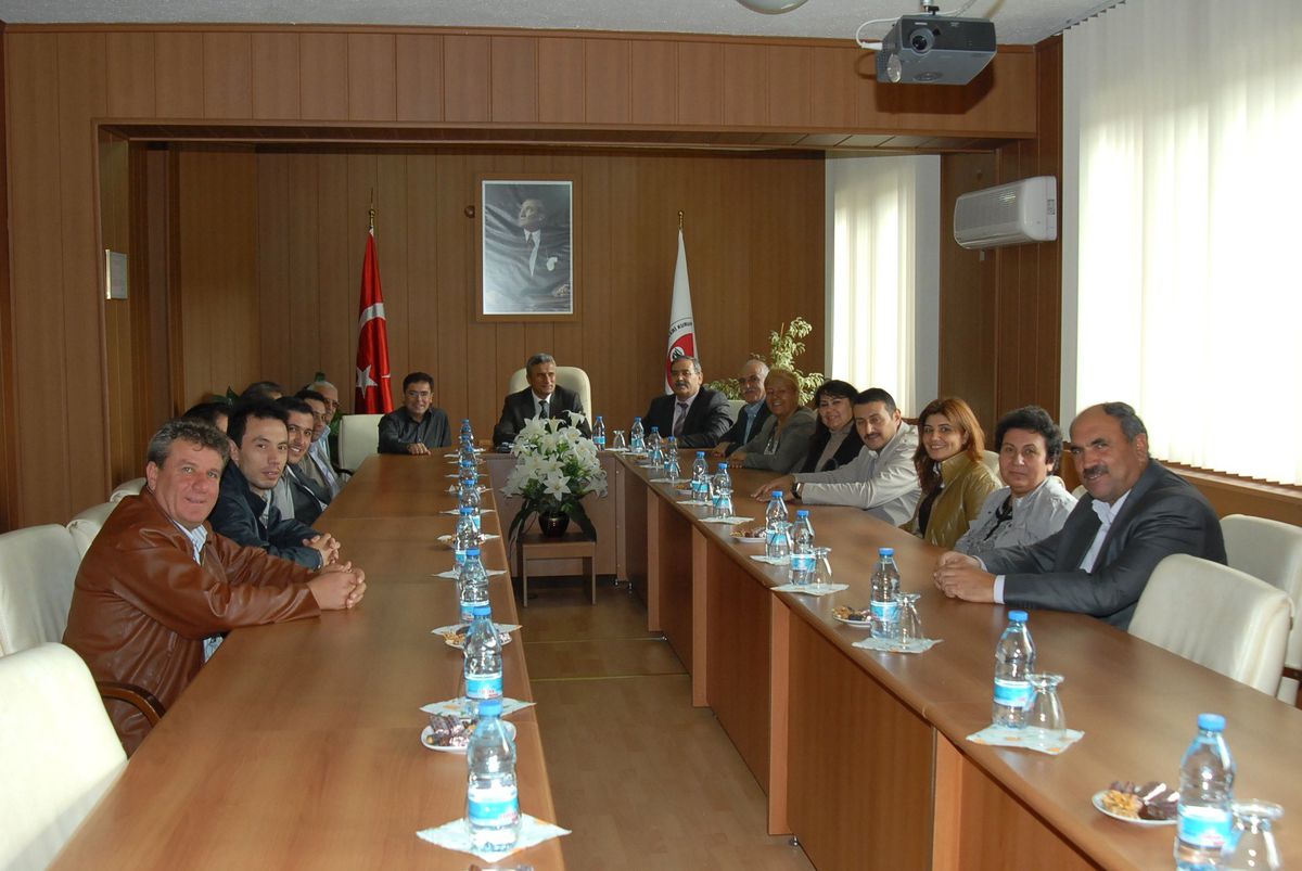Yatağan AK Parti\'den Yeni Müdüre Ziyaret
