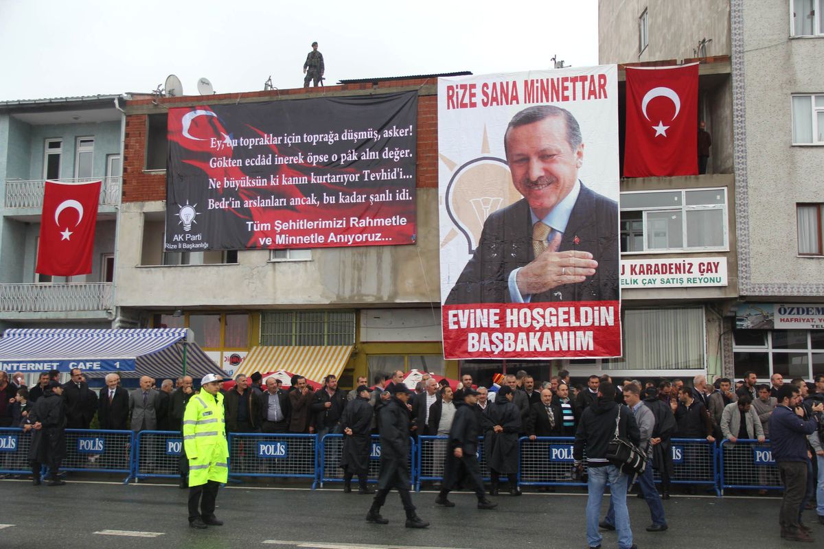 Başbakan Erdoğan Baba Ocağı Rize\'de