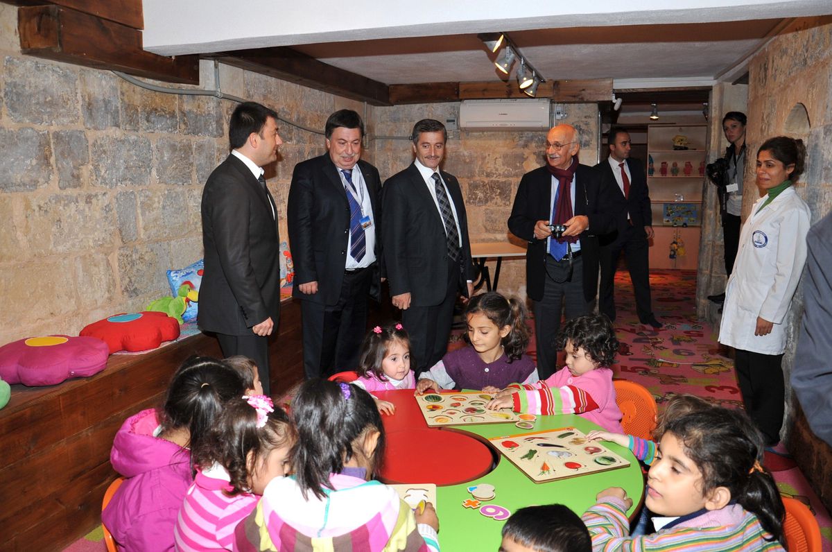 Çekül Vakfı Başkanı Prof. Dr. Metin Sözen, Şahinbey Belediyesi Bostancı Mektebini Gezdi