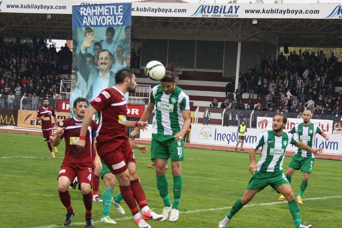 İnegölspor-Kırklarelispor: 0-0