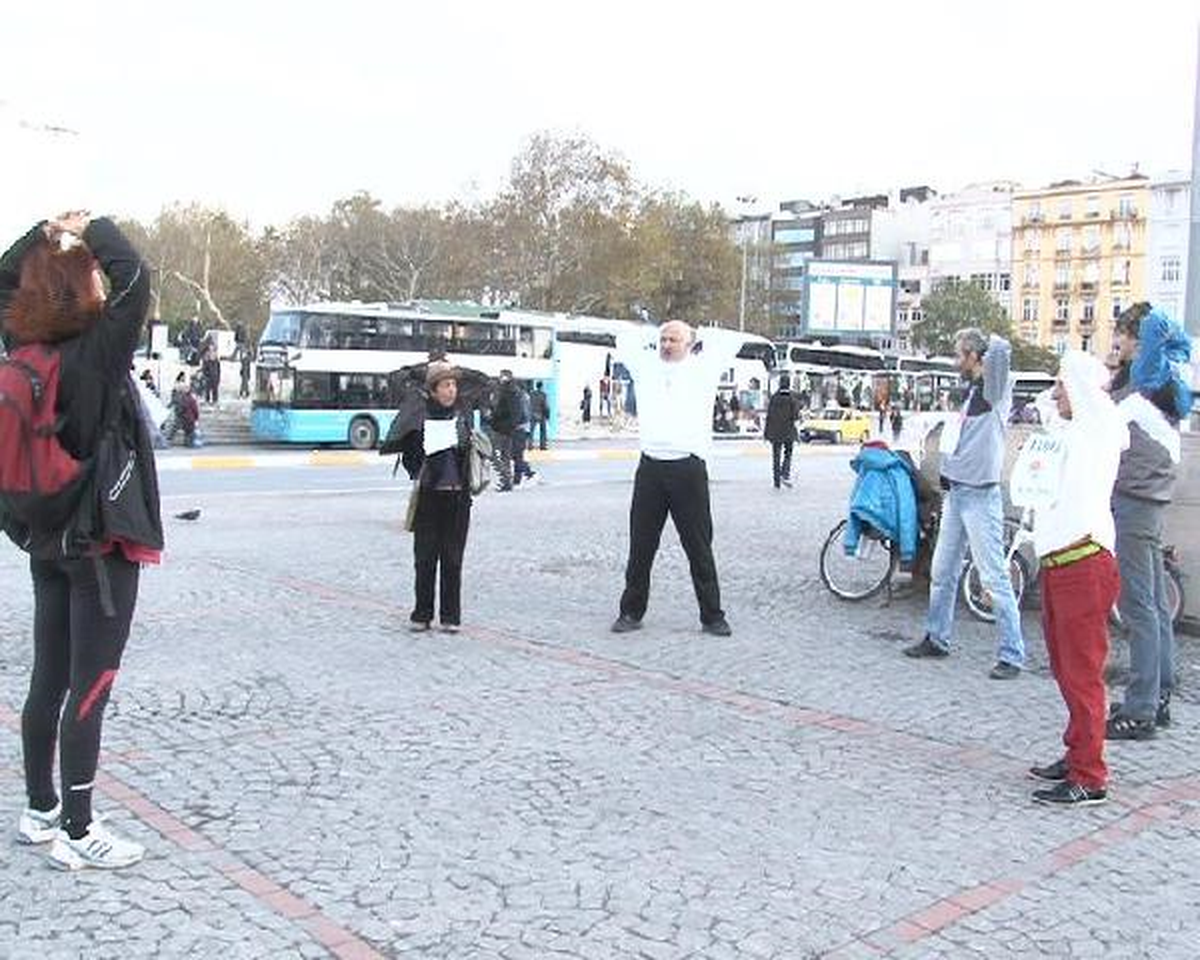 Taksim\'de Alternatif Maraton