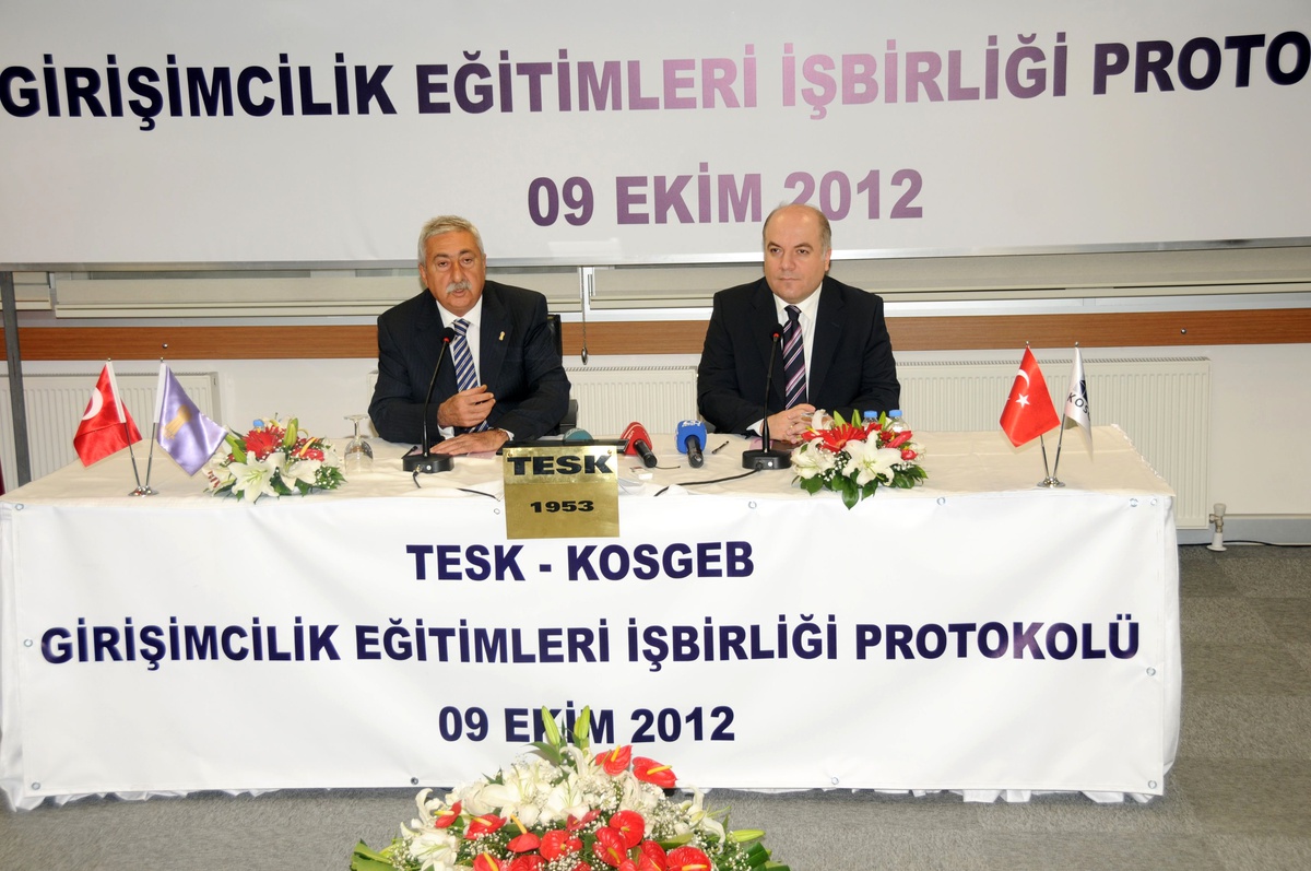TESK ve Kosgeb\'in Yeni Girişimcilere Eğitimleri Başlıyor