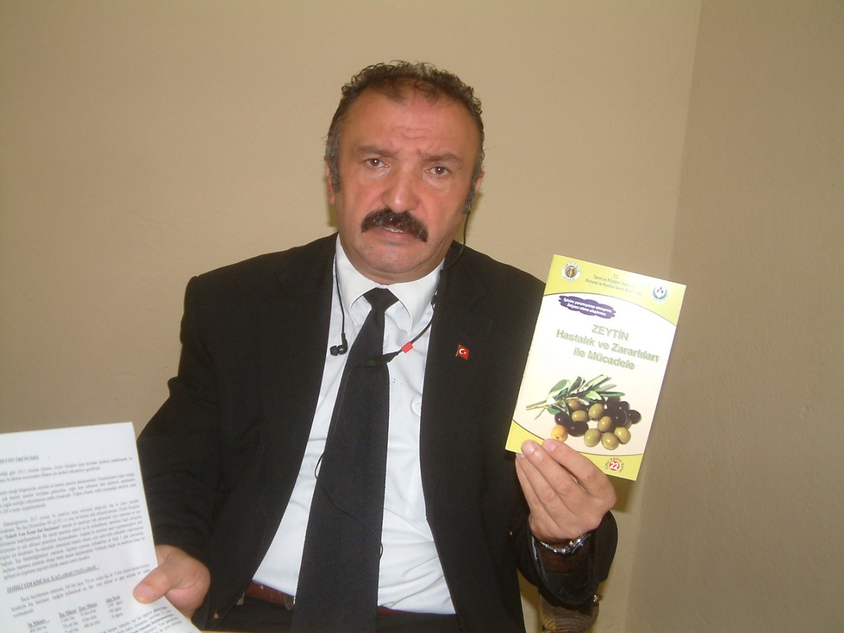 Burhaniye\'de Zeytinciye Broşürlü Hastalık Uyarısı