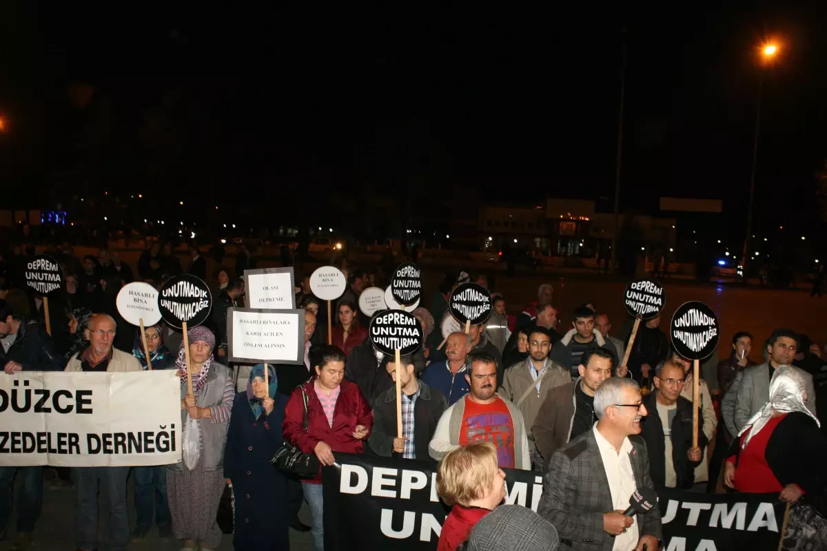 Düzce Depreminin 13. Yıl Dönümü