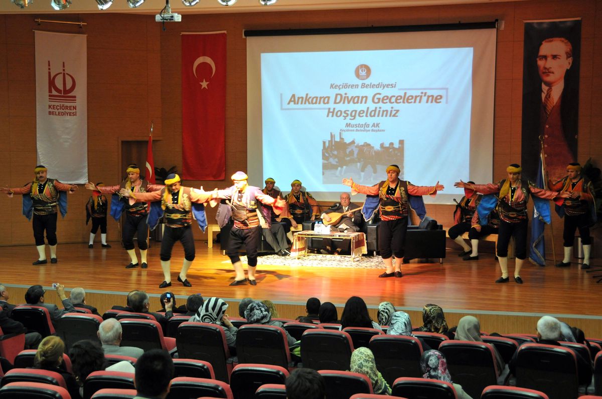Keçiören\'de Ankara Divan Gecesi Düzenlendi