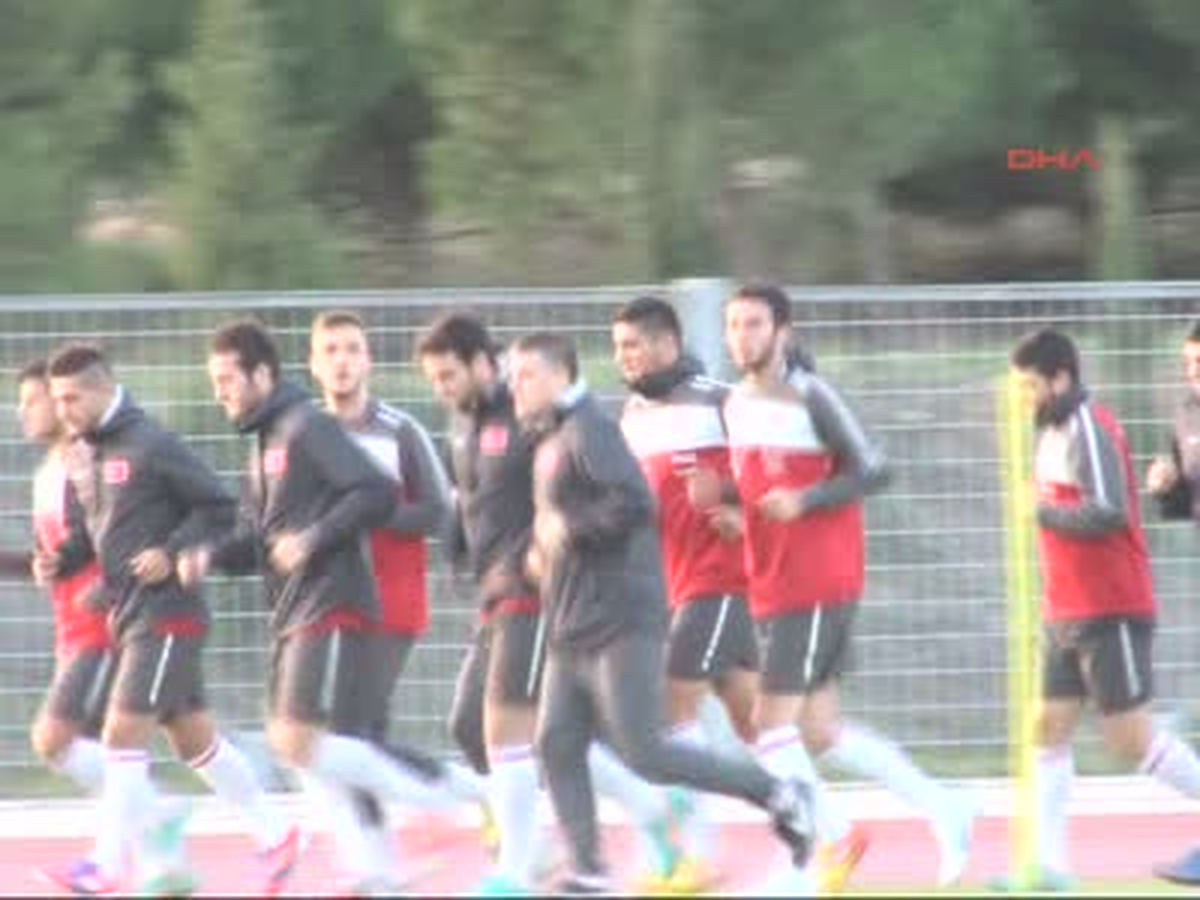Ümit Milli Futbol Takımı, Almanya Maçının Hazırlıklarını Sürdürdü