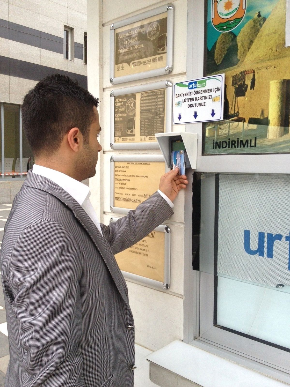 Urfakart Bakiye Sorgulama Cihazları Kuruldu