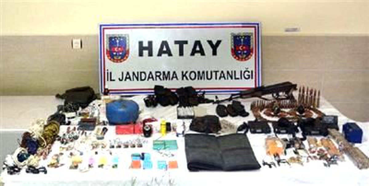 Amanos Dağları\'nda PKK Sığınağı
