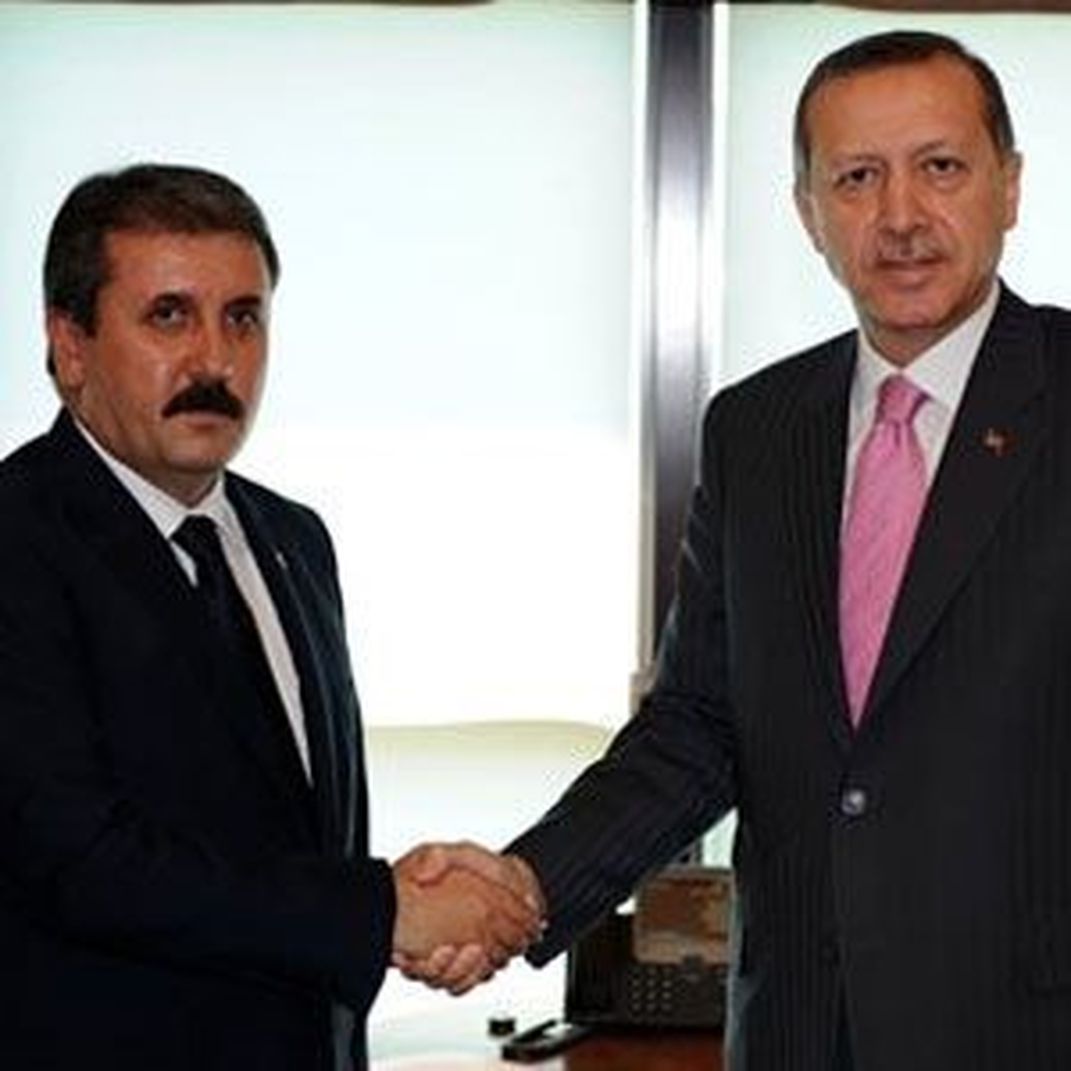Başbakan Erdoğan, BBP Genel Başkanı Destici ile Görüştü
