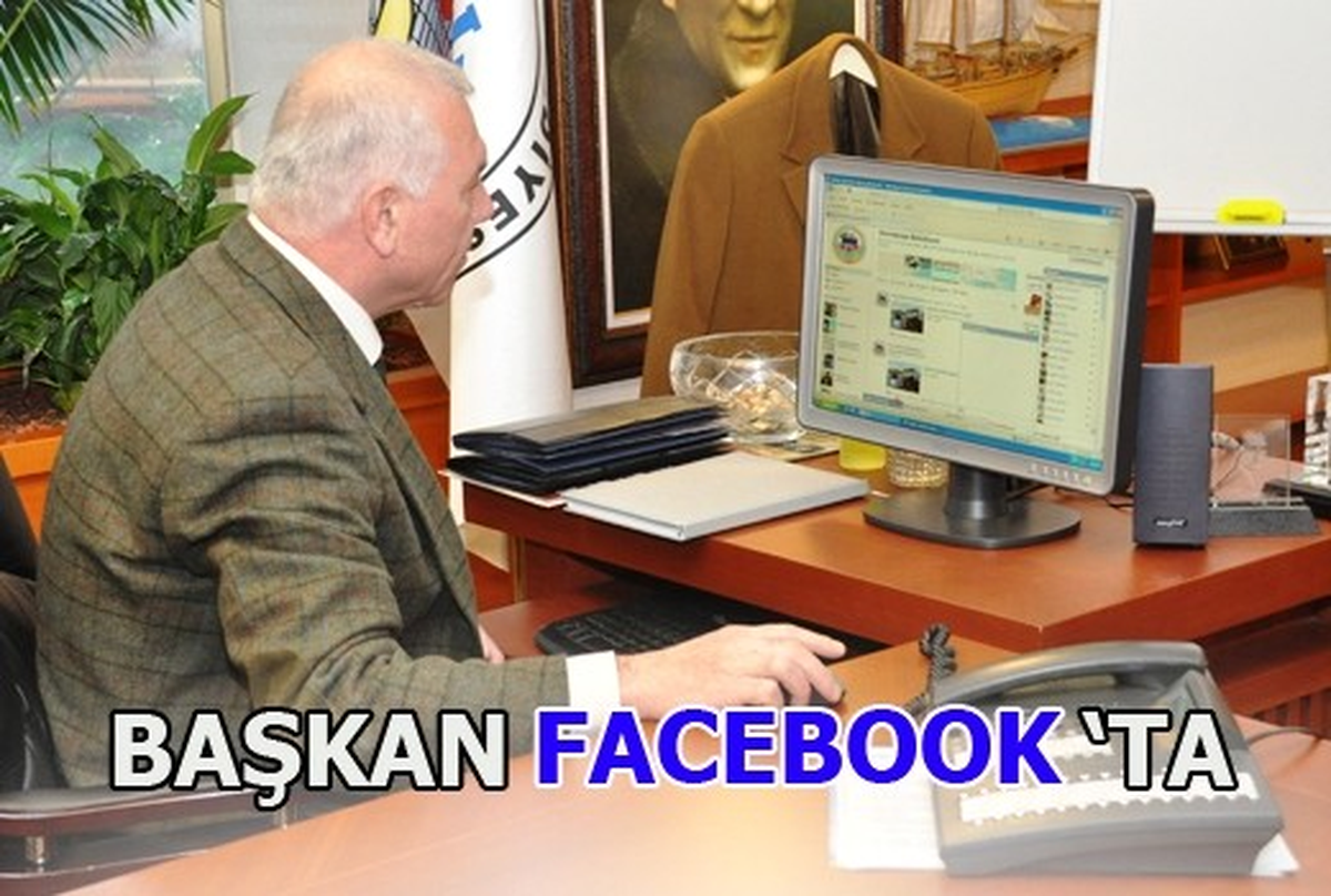 Başkan Karakayalı Facebook\'ta