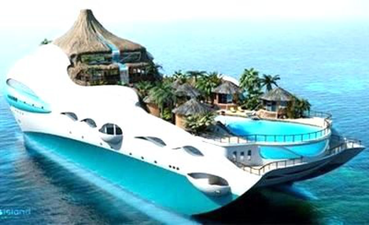 Bu yatın içinde ada var!