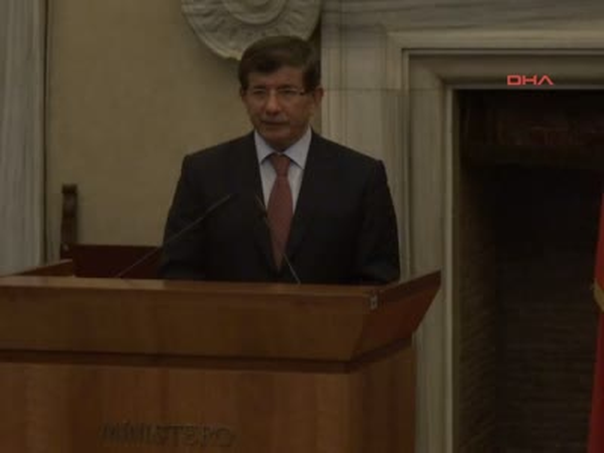 Davutoğlu Suriye\'yi Tehdit Etti