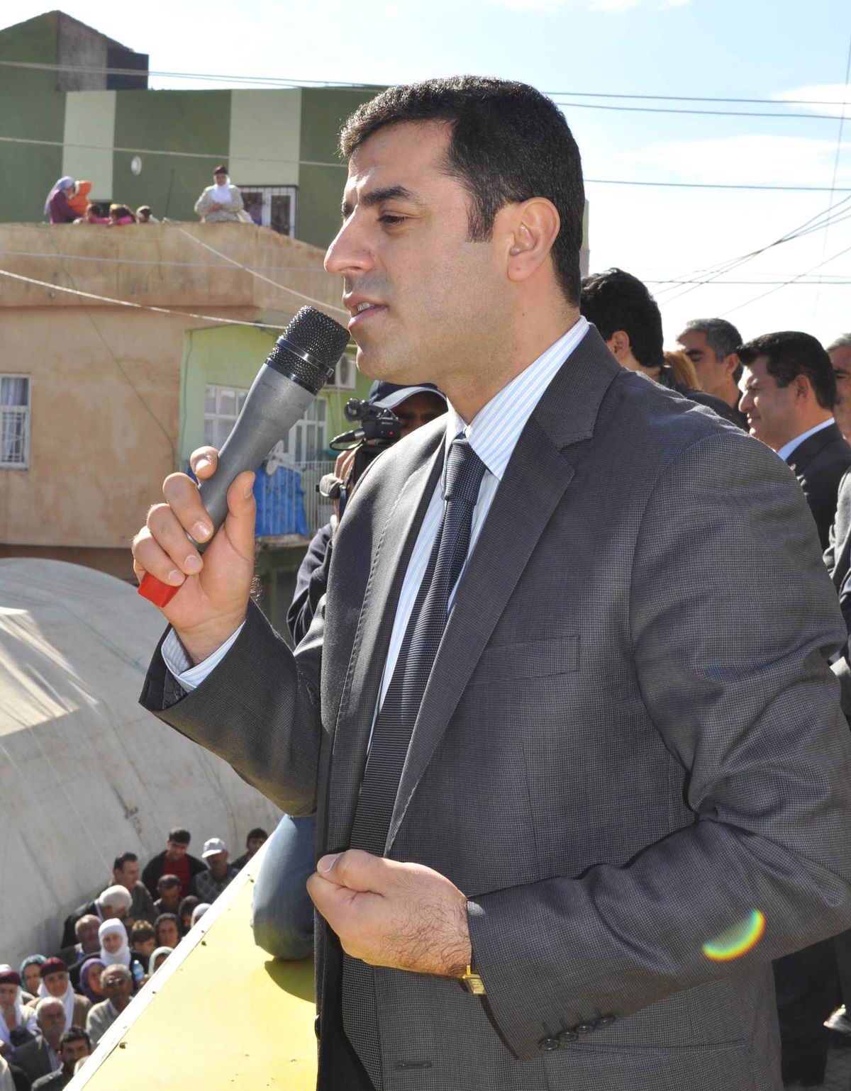 Demirtaş, Açlık Grevi Çadırında