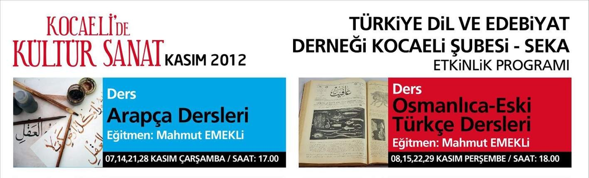 Dil ve Edebiyat Derneği\'nde Eski Türkçe Dersleri Devam Ediyor