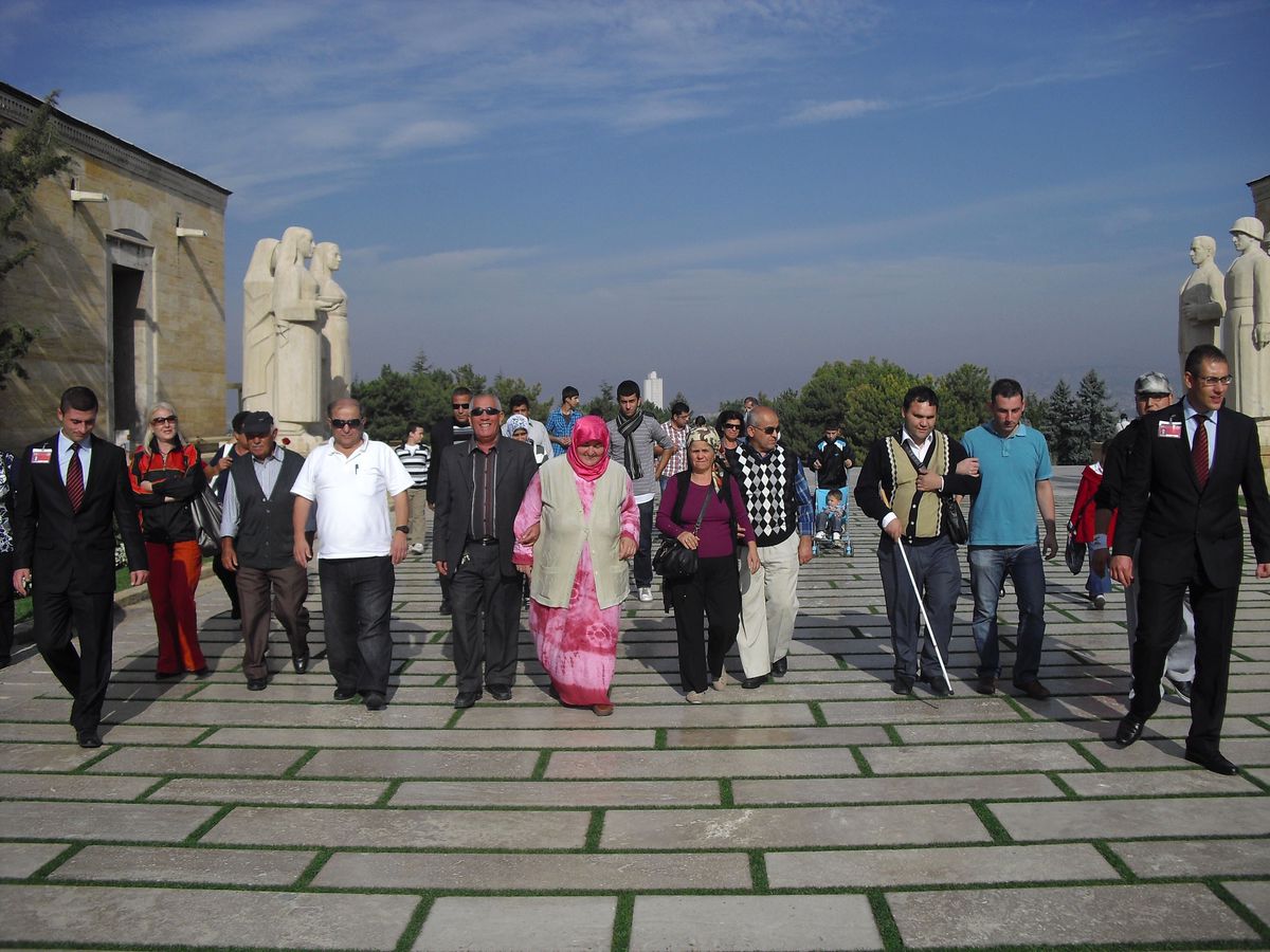 \'Hisseden Gözler\' Ata\'nın Huzurunda
