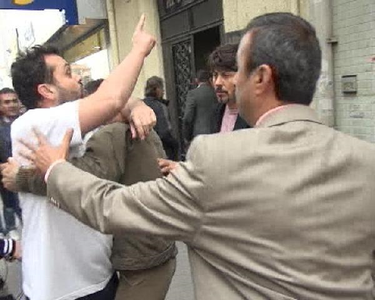 Tehlikeli Gerginliği Polis Önledi